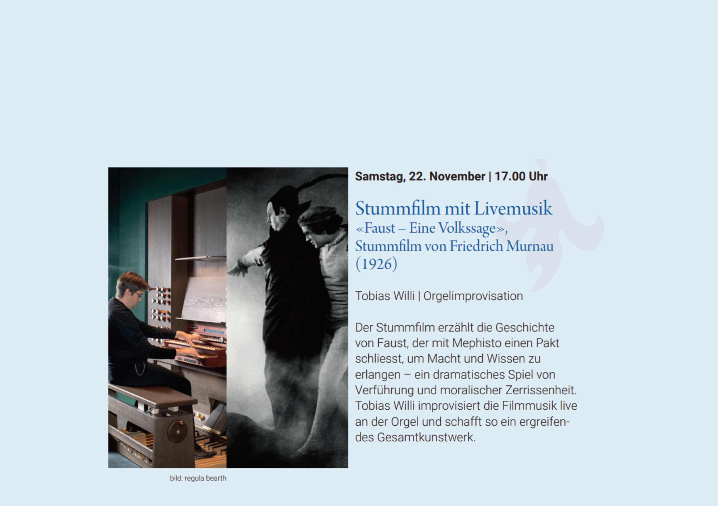 Stummfilm mit Livemusik